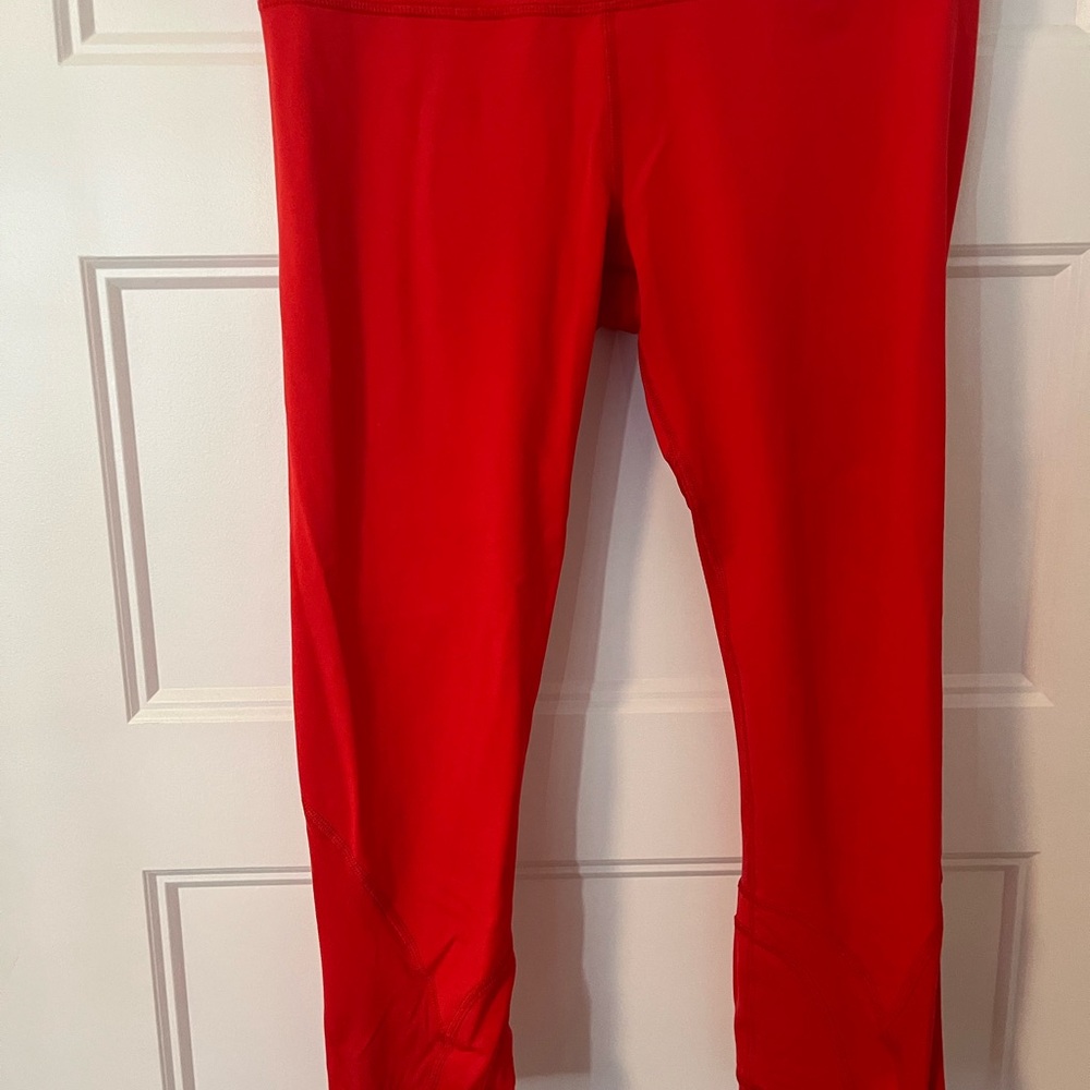 lululemon athletica Kids Red Leggings